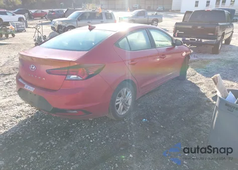 2019 Hyundai Elantra Sel z USA, uszkodzony, nr VIN 5NPD84LF8KH467559